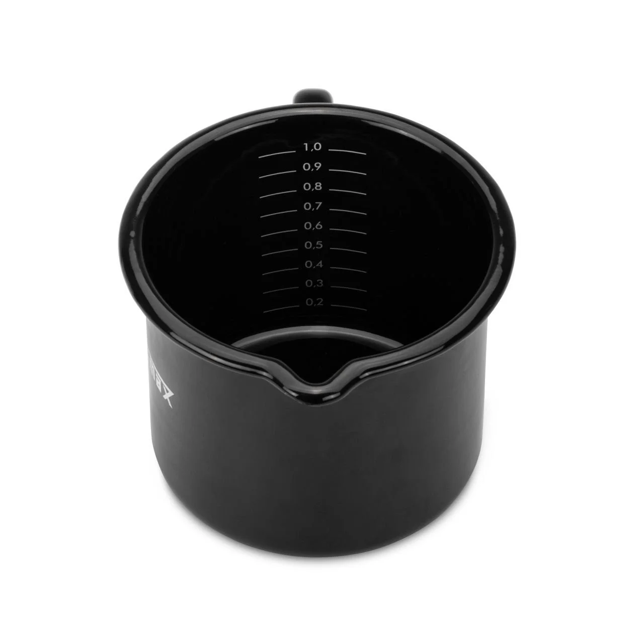 Emaille-Milchtopf 1,0 L – Petromax Messbecher für Outdoor & Küche